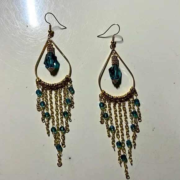Swarovski Chandelier Earrings - Picture 3 of 3